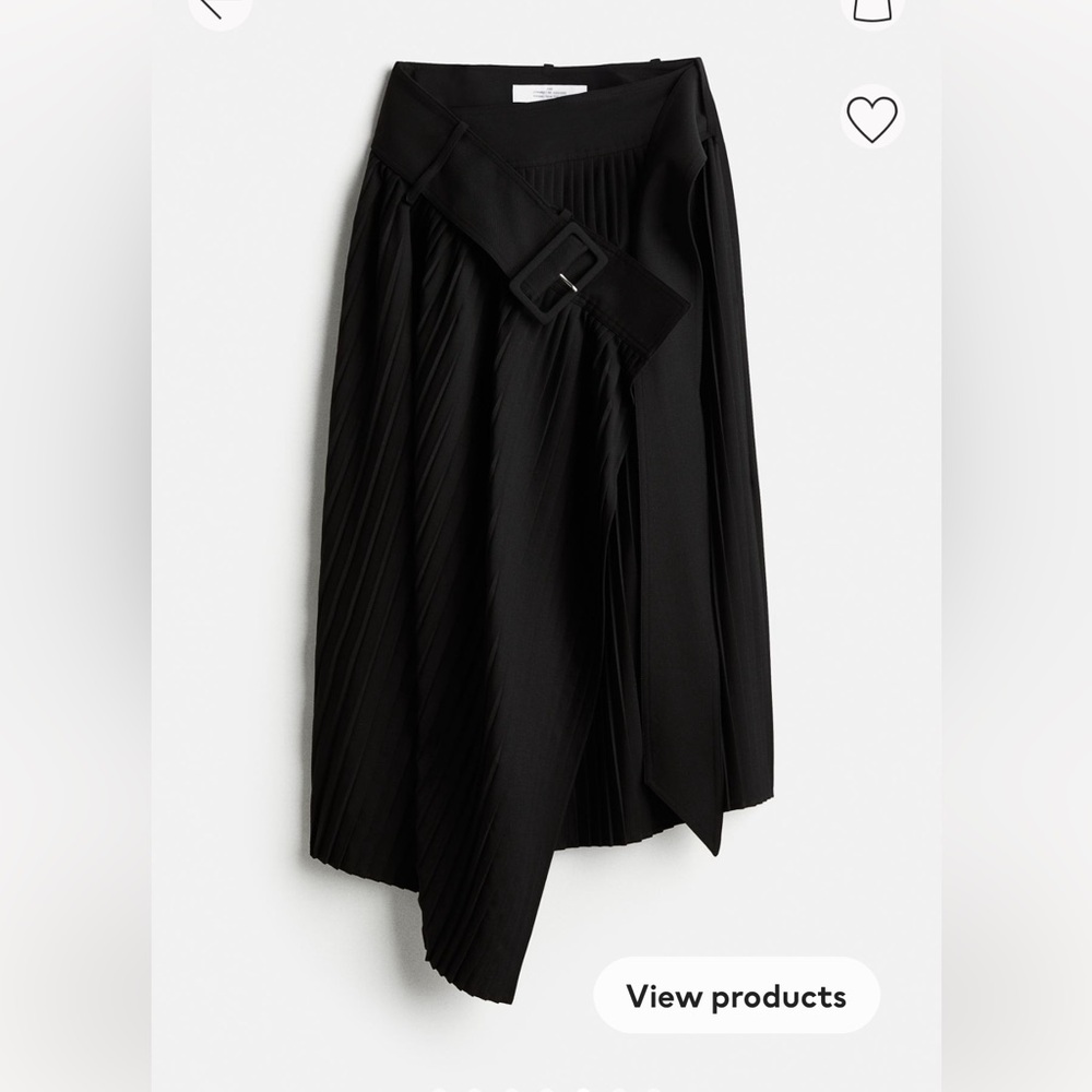 Rokh x H&M wool-blend skirt